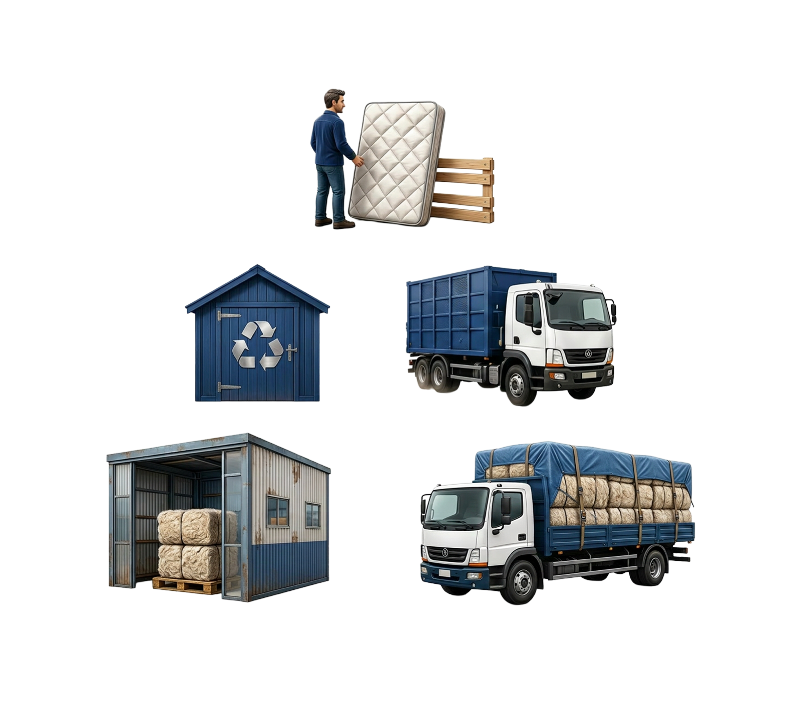 Paso 1: Generación, recogida y transporte